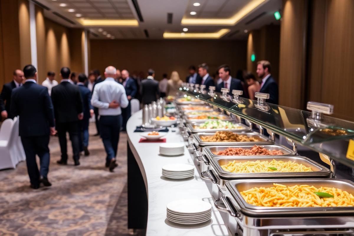 Corporate event catering