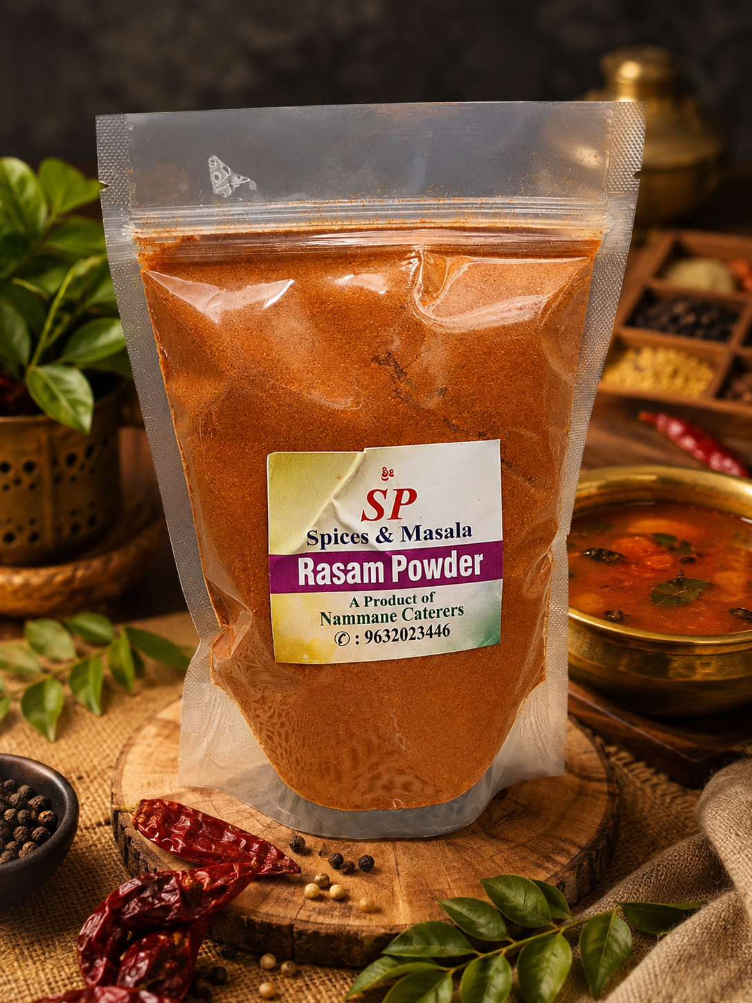 SP Spices & Masala Rasam Powder pouch